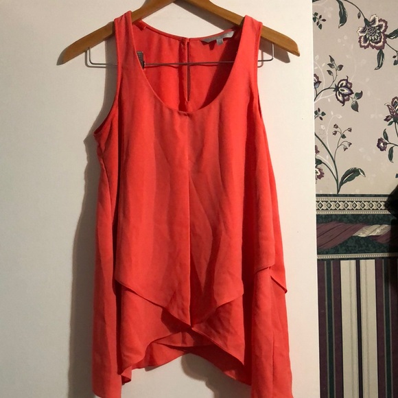 Coral pink tank top - Picture 1 of 4